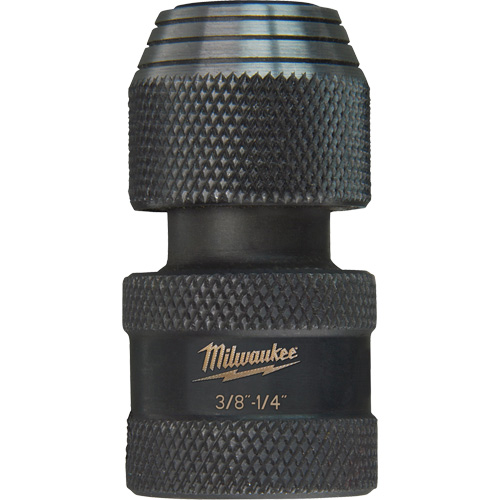 Adaptateur de douille carr&eacute;e &agrave; hexagonale pour tournevis &agrave; percussion Shockwave, Chocs, Prise 1/4", Douille 3/8", 1,875" lo Chandler Sales