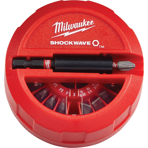 Shockwave Impact Duty Driver Drill Bit Set, 22 Pieces, Steel Chandler Sales