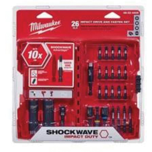 Shockwave Impact Duty Drive and Fasten Set, 26 Pieces, Steel Chandler Sales