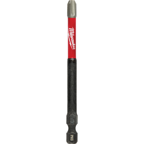 Shockwave Impact Power Bit, Phillips, #3 Tip, 1/4" Drive Size, 3-1/2" Length Chandler Sales