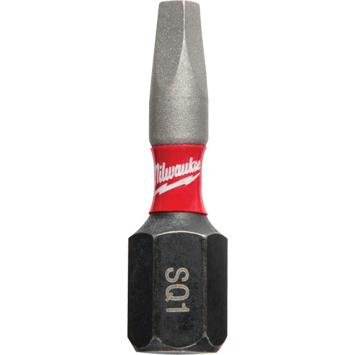 Shockwave Impact Insert Bit, Square, #1, 1/4" Drive Chandler Sales