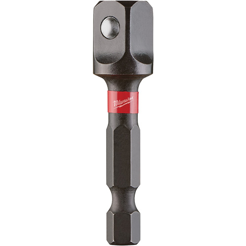 Adaptateurs de douilles &agrave; chocs Shockwave, 1/4" Prise, Dimension m&acirc;le 3/8", Sph&eacute;rique, 1-7/8" lo Chandler Sales
