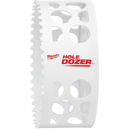 Scie-cloche Hole Dozer, 4-1/2", Profondeur de la coupe 1-5/8", Bim&eacute;tal Chandler Sales
