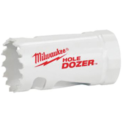 Scie-cloche Hole Dozer avec arbre, 1-1/8", Profondeur de la coupe 1-5/8", Bim&eacute;tal Chandler Sales