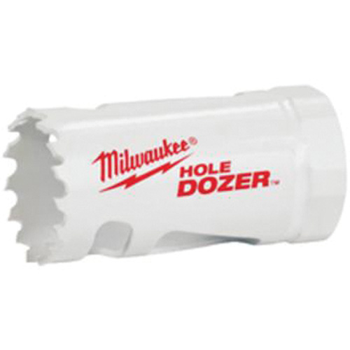 Scie-cloche Hole Dozer avec arbre, 1-1/4", Profondeur de la coupe 1-5/8", Bim&eacute;tal Chandler Sales