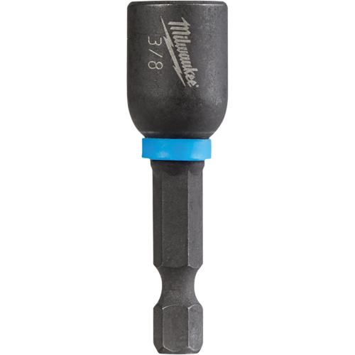 Shockwave Impact Duty Nut Driver, 1/4" Tip, 3/8" Drive, 1-7/8" L, Magnetic Chandler Sales