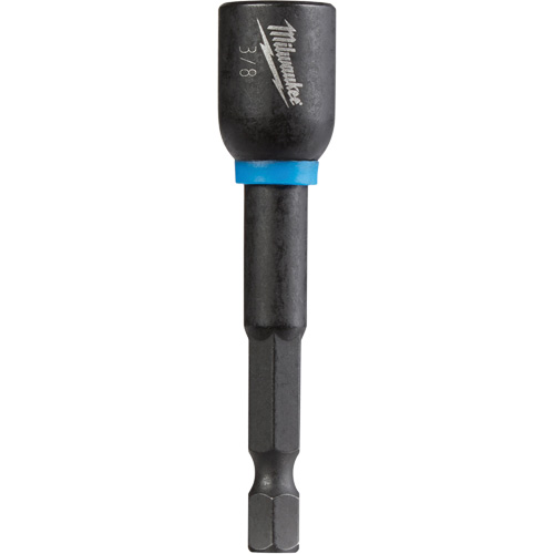 Shockwave Impact Duty Nut Driver, 1/4" Tip, 3/8" Drive, 2-9/16" L, Magnetic Chandler Sales
