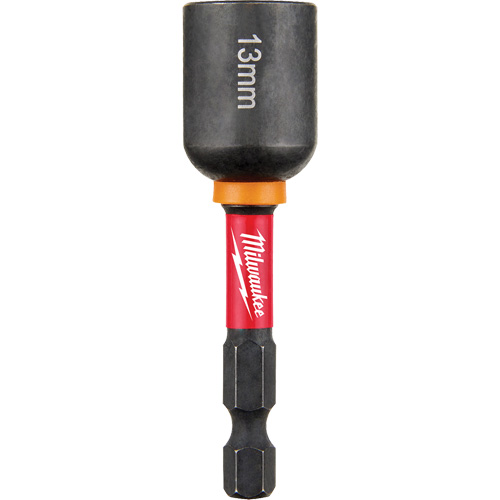 Shockwave Impact Duty Nut Driver, 1/4" Tip, 13 mm Drive, 2-9/16" L, Magnetic Chandler Sales