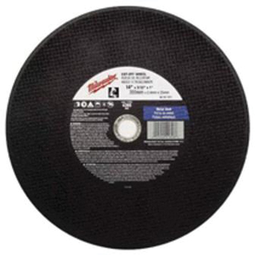 General Purpose Cut-Off Wheels, 12" x 1/8", 20 mm Arbor, Type 1, Aluminum Oxide, 6360 RPM Chandler Sales