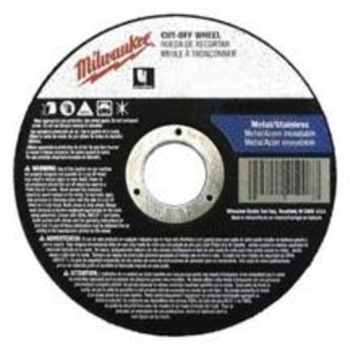 General Purpose Cut-Off Wheels, 4-1/2" x 0.045", 7/8" Arbor, Type 1, Aluminum Oxide, 13580 RPM Chandler Sales