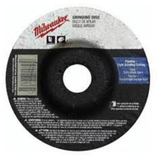 Grinding Wheel, 4-1/2" x 1/4", 7/8" Arbor, Zirconium, Type 27 Chandler Sales