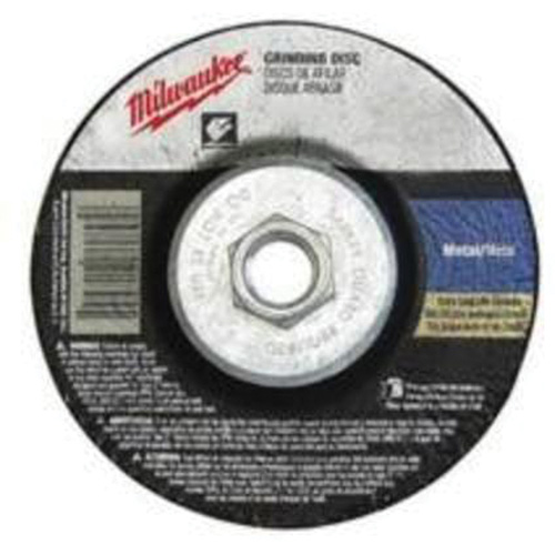 Grinding Wheel, 4-1/2" x 1/4", 5/8"-11 Arbor, Zirconium, Type 27 Chandler Sales