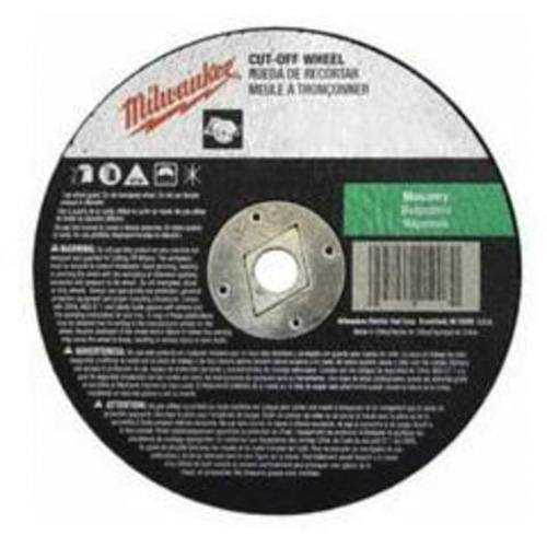 Reinforced Cut-Off Wheels, 7" x 1/8", 5/8" Arbor, Type 1, Silicon Carbide, 8730 RPM Chandler Sales