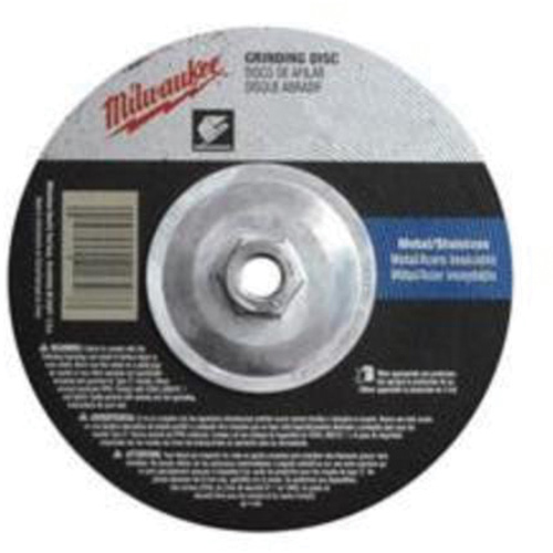 Meule, 9" x 1/4", Arbre 5/8"-11, Oxyde d'aluminium, Type 27 Chandler Sales