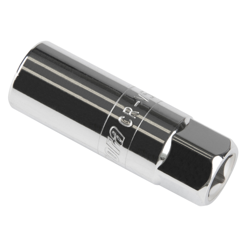 Cl&eacute; &agrave; douille pour bougie d'allumage, Prise 3/8", Douille 5/8", lo 2-9/16" Chandler Sales