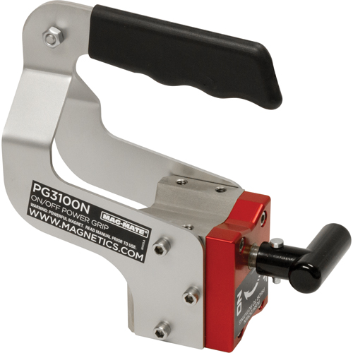 On/Off Power Grips, 7-1/2" Length, 3-3/8" Diameter, 100 lbs. Capacity Chandler Sales