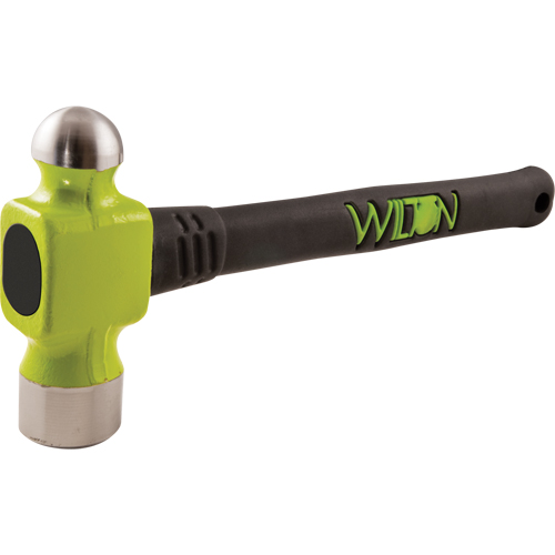 BASH&reg; Ball Pein Hammer, 40 oz. Head Weight, Plain Face, Cushion Handle Chandler Sales
