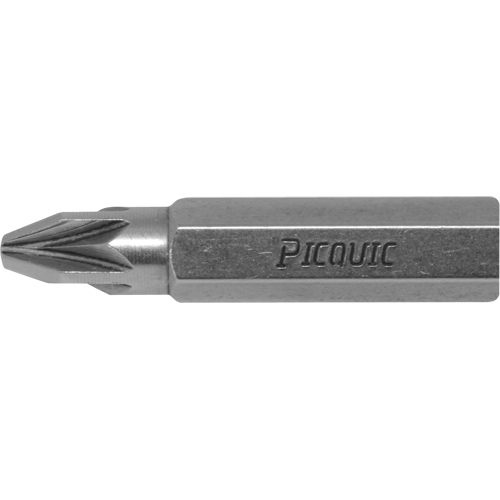 Stubby Multi-Bit Screwdriver -Replacement Bit, Pozidriv, 2, 1/4" Drive Chandler Sales