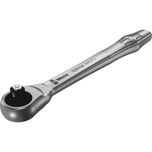 Zyklop Metal Ratchet 1/4 Push Through , 1/4" Drive, Plain Handle Chandler Sales