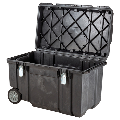 TOUGH CHEST Mobile Storage, 38-29/32" x 23-3/32" x 24-5/16", Black Chandler Sales
