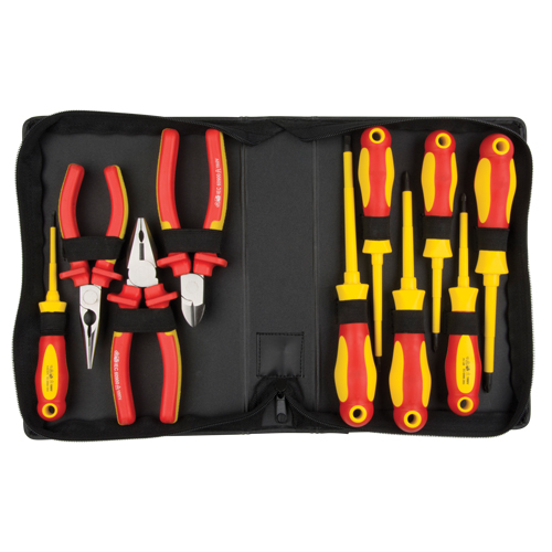 Insulated Tool Set, 1000 V, 10 Pcs Chandler Sales