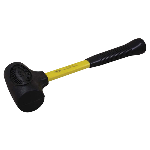 Soft Face Hammer, 32 oz., Textured Grip, 14" L Chandler Sales