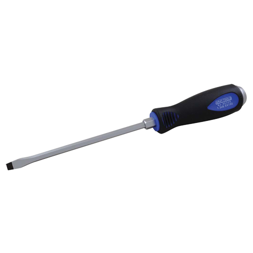 Slotted Screwdriver, 13/64", 8-1/4" L, Cushion Grip Handle Chandler Sales