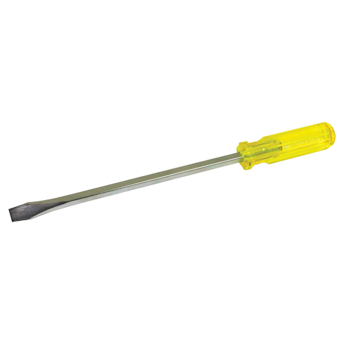 Slotted Screwdriver, 1/2", 14-1/2" L, Plastic Handle Chandler Sales