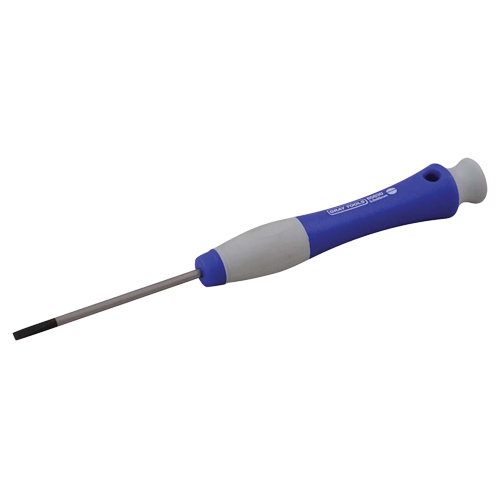 Slotted Screwdriver, 5/32" Tip, Round, 6-1/2" L, Plastic Handle Chandler Sales
