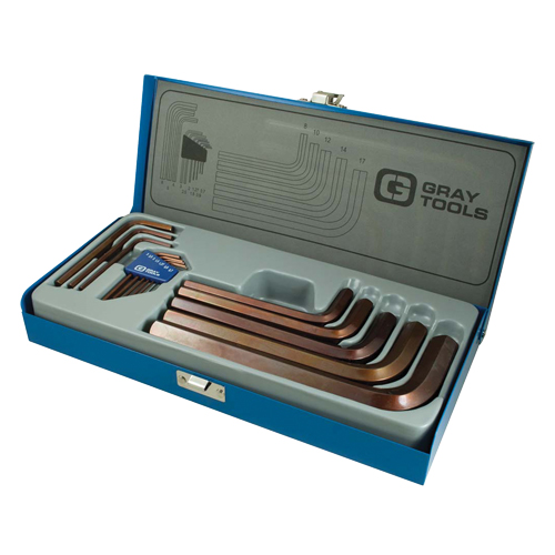 Hex Key Set, 15 Pcs., Metric Chandler Sales
