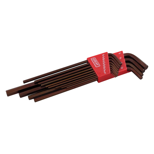 Extra Long Arm Hex Key Set, 13 Pcs., Imperial Chandler Sales