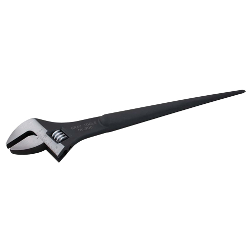 Cl&eacute; charpentier ajustable, 15" lo, la max. 1-3/4", Oxyde noir Chandler Sales