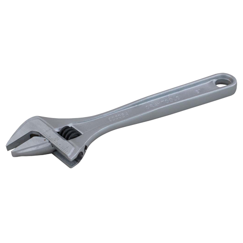 Adjustable Wrench, 6" L, 1" Max Width, Plain Chandler Sales
