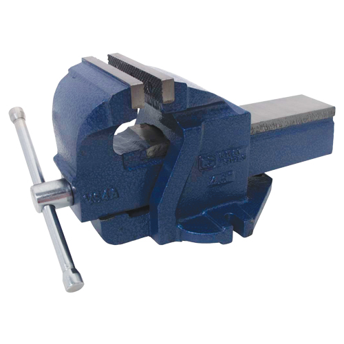 &eacute;tau d'&eacute;tabli en fonte ductile pour m&eacute;canicien, Largeur des m&acirc;choires 4-1/2", Profondeur de la gorge 2-3/5" Chandler Sales