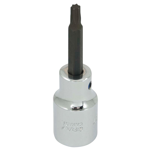 Douille, Torx, T-27 x 3" lo, Prise Prise carr&eacute;e 1/2" Chandler Sales