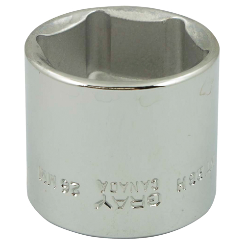 Socket, 15 mm, 3/8" Drive, 6 Points Chandler Sales