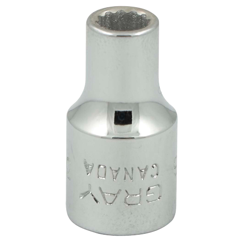 Socket, 3/16", 1/4" Drive, 12 Points Chandler Sales