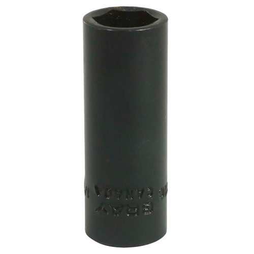 Socket, Impact, 1/2", 3/8" Drive, 6 Points, Deep Chandler Sales