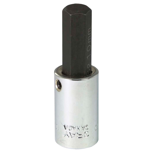 Douille &agrave; embout, 10 mm x 2-1/5" lo, Prise 3/8" Chandler Sales