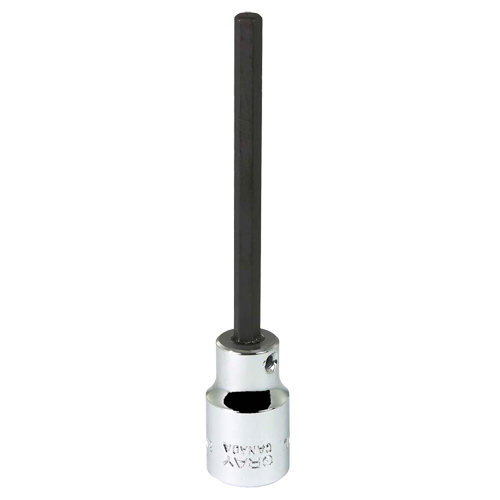 Douille &agrave; embout, 5 mm x 3-7/8" lo, Prise 3/8" Chandler Sales