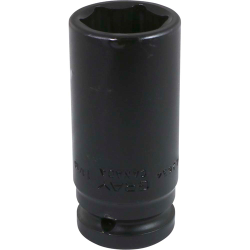Socket, Impact, 19 mm, 3/4" Drive, 6 Points, Deep Chandler Sales