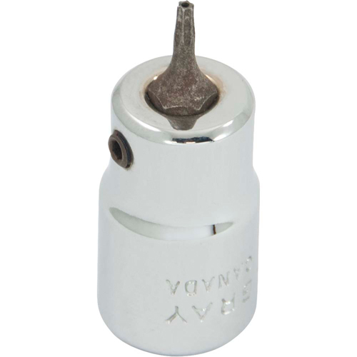 Bit Socket, Torx&reg;, T7 x 2-1/8" L, 3/8" Drive Chandler Sales