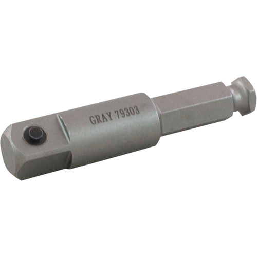 Rallonge hexagonale m&acirc;le, Prise 1/2", 2-1/5" lo Chandler Sales
