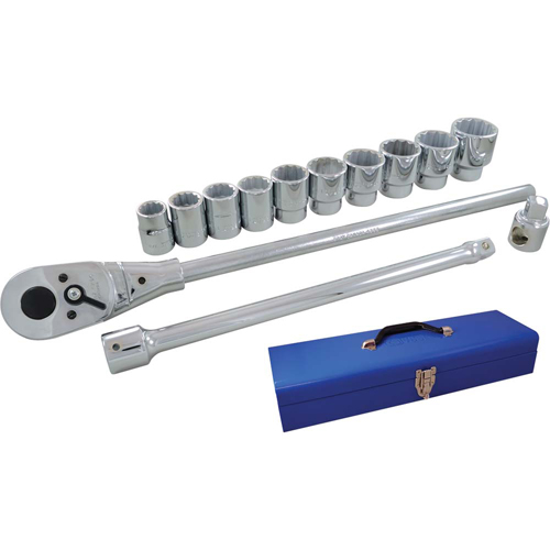 Socket & Attachment Set, 15 Pcs, 3/4" Drive Size Chandler Sales
