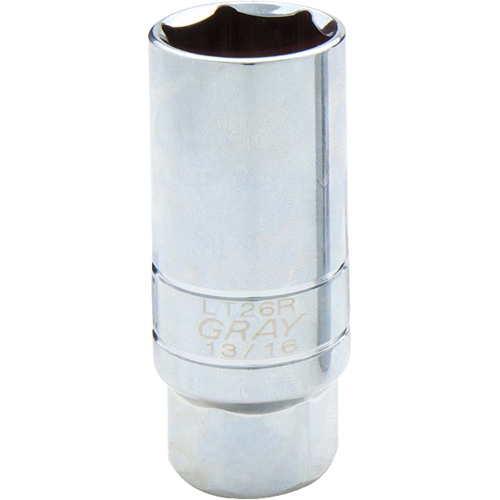 Douille de bougie, Prise 3/8", Douille 13/16", lo 1-1/10" Chandler Sales