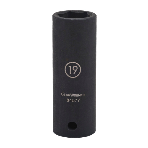 Douille, Chocs, 17 mm, Prise 1/2", 6 pans, Profond Chandler Sales