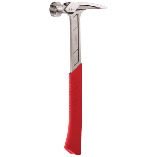 Marteau de charpente &agrave; face usin&eacute;e, 22 oz, Prise en Acier plein, 15" lo Chandler Sales