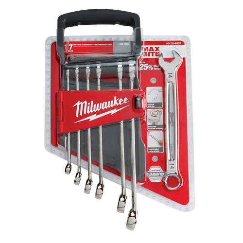 Combination Wrench Set, Combination, 7 Pieces, Metric Chandler Sales