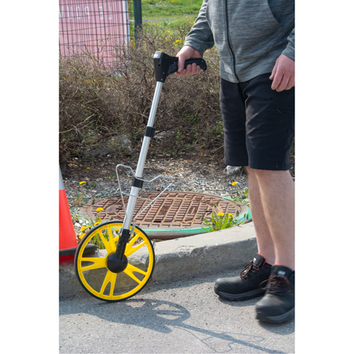 Digital Distance Measuring Wheel, 12.5"/31.8 cm, 99999.9 m Range, Feet/Metres Chandler Sales