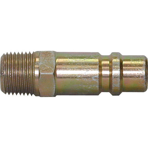 Quick Couplers - 1/2" Industrial, One Way Shut-Off - Plugs, 3/8" Chandler Sales
